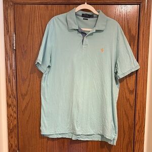 Polo by Ralph Lauren Men's Light Turquoise Shirt